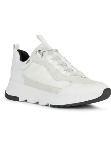 Geox Leder-Sneakers "Falena" in Weiß