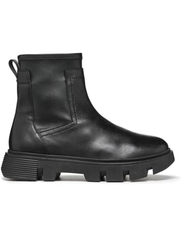 Geox Leder-Boots "Vilde" in Schwarz