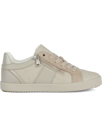 Geox Leder-Sneakers "Blomiee" in Beige