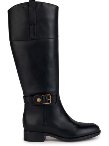 Geox Leder-Stiefel "Felicity" in Schwarz