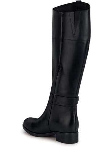 Geox Leder-Stiefel "Felicity" in Schwarz