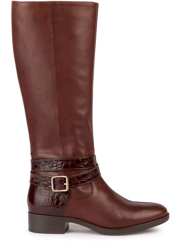 Geox Leder-Stiefel "Felicity" in Braun