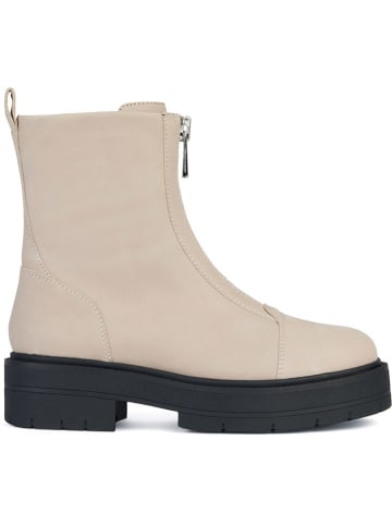 Geox Leder-Boots "Spherica" in Beige