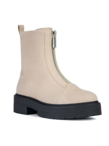 Geox Leder-Boots "Spherica" in Beige