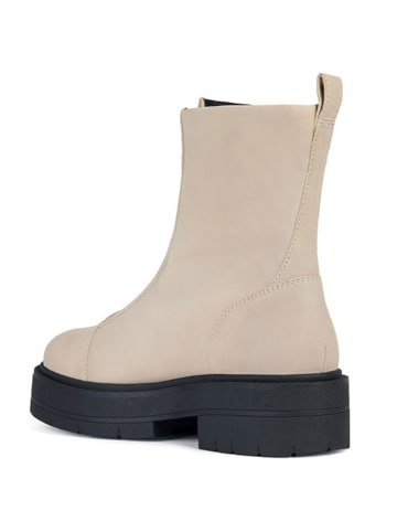 Geox Leder-Boots "Spherica" in Beige