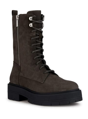 Geox Leder-Stiefel "Spherica" in Braun