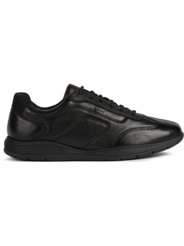Geox Leren sneakers "Spherica" zwart