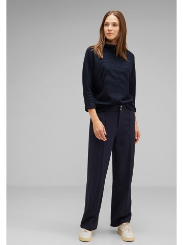 Street One Hoodie in Dunkelblau