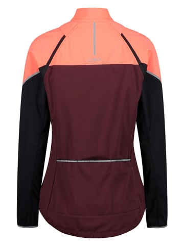 CMP 2in1-Softshelljacke in Bordeaux/ Orange