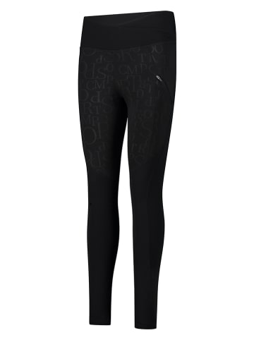 CMP Trainingsleggings in Schwarz