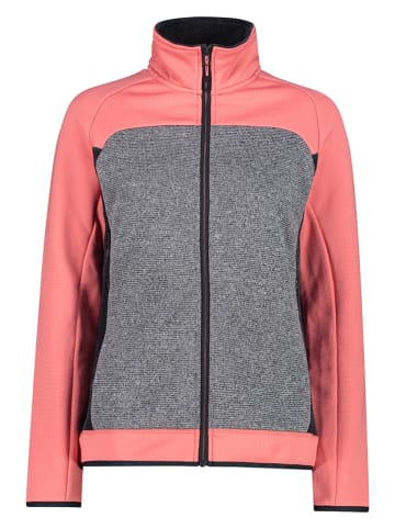 cmp Fleece vest roze/grijs