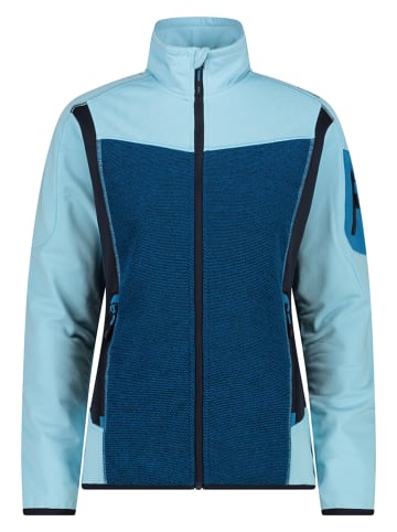 CMP Hybridjacke in Hellblau/ Blau