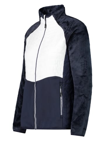 CMP Hybridjacke in Dunkelblau/ Weiß