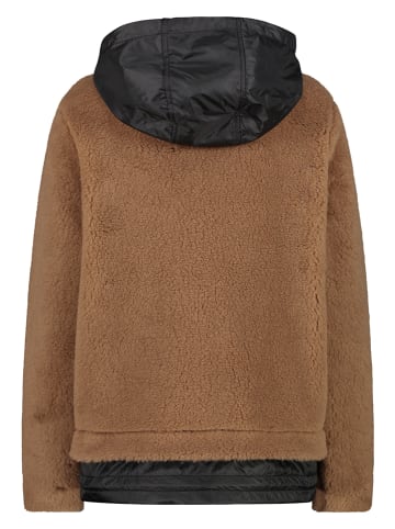 CMP Hybridjacke in Hellbraun/ Schwarz