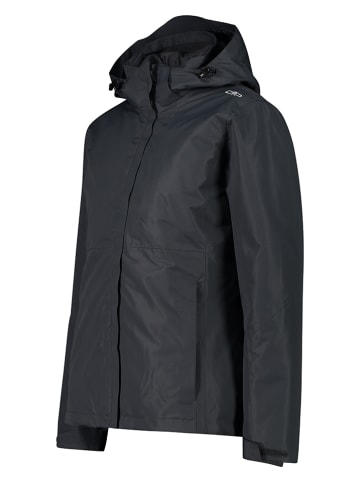 CMP 3in1-Funktionsjacke in Schwarz