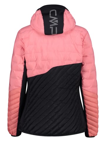 CMP Hybridjacke in Rosa/ Schwarz