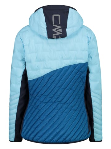 CMP Hybridjacke in Hellblau/ Blau