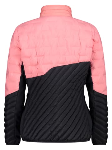 CMP Hybridjacke in Rosa/ Schwarz