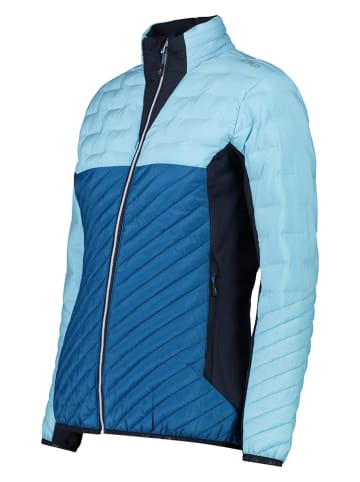 CMP Hybridjacke in Hellblau/ Blau