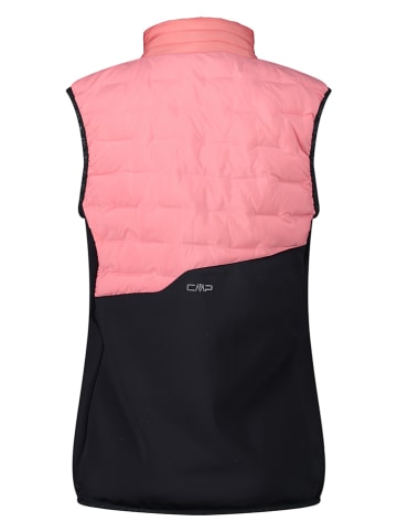 CMP Hybride bodywarmer lichtroze/zwart
