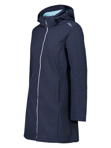 CMP Softshellmantel donkerblauw