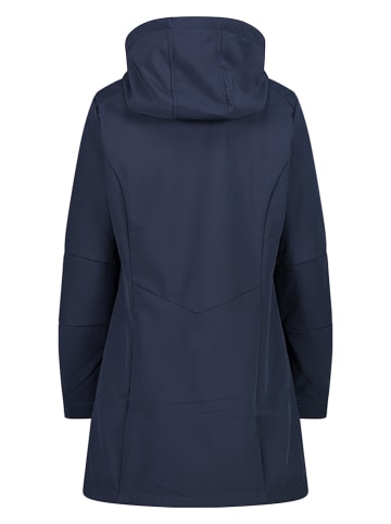 CMP Softshellmantel donkerblauw