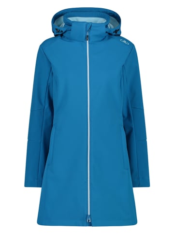 CMP Softshellmantel blauw
