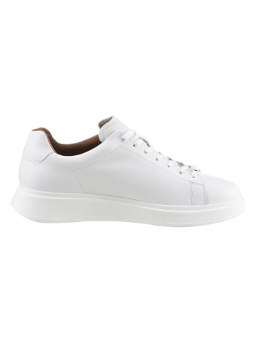 Hugo Boss Leder-Sneakers in Weiß