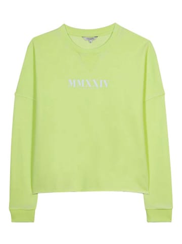 Herrlicher Sweatshirt in Hellgrün