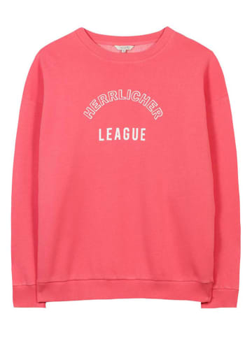 Herrlicher Sweatshirt in Koralle