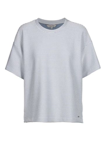 Herrlicher Shirt lichtgrijs/wit