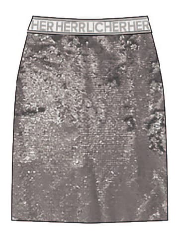 Herrlicher Paillettenrok zwart