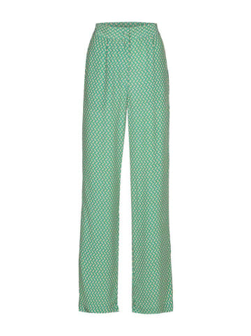 Herrlicher Broek groen/wit