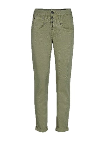 Herrlicher Spodnie w kolorze khaki