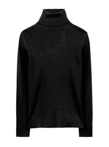 Herrlicher Rollkragenpullover in Schwarz