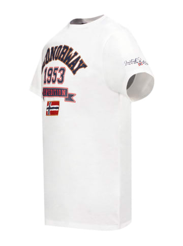 Geographical Norway Shirt "Jollegio" in Weiß