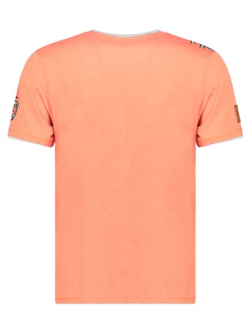 Geographical Norway Shirt in Orange