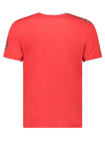 Geographical Norway Shirt in Rot