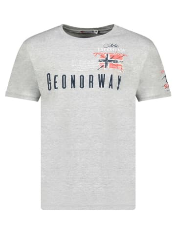 Geographical Norway Shirt in Grau