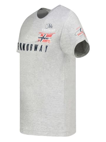 Geographical Norway Shirt in Grau