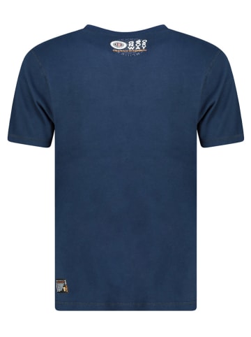 Geographical Norway Shirt in Dunkelblau