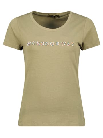 Geographical Norway Shirt "Jefolly" in Khaki