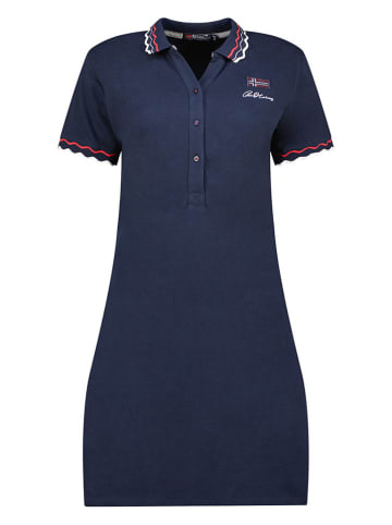 Geographical Norway Polokleid "Jamaela" in Dunkelblau