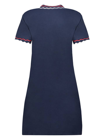 Geographical Norway Sukienka polo "Jamaela" w kolorze granatowym