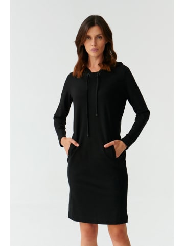 TATUUM Hoodiekleid in Schwarz