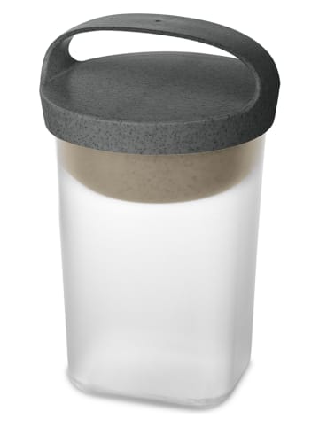 koziol Snackpot "Buddy" in Grau/ Transparent - 700 ml