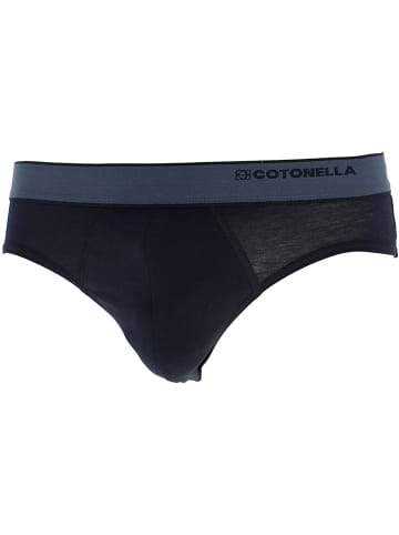 COTONELLA 2er-Set: Slips in Schwarz