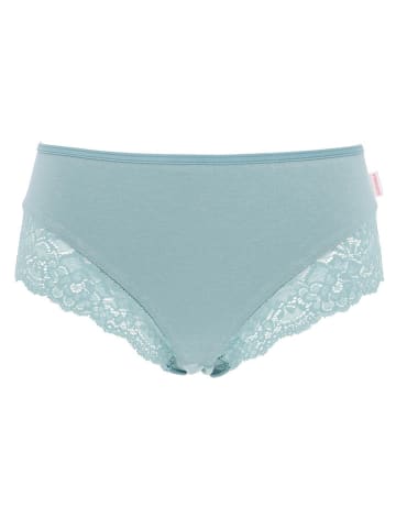 COTONELLA 2-delige set: tailleslips lichtblauw/donkerblauw