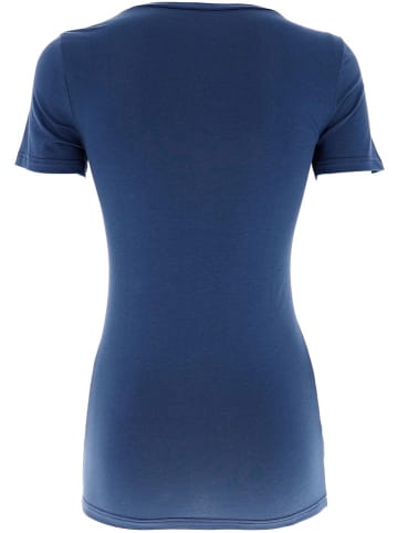 COTONELLA Pyjamatop donkerblauw