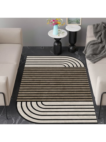 CARPET DIEM Dywan w kolorze beżowo-brązowym